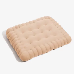 Funny Fuzzy Biscuit Dog Bed