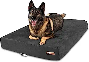 Big Barker Sleek Orthopedic Dog Bed - 7” Dog Sofa Bed for Large Dogs