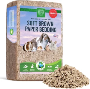 Shredded paper for puppies - Small Pet Select Premium Brown Paper Bedding